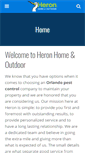 Mobile Screenshot of heronpest.com